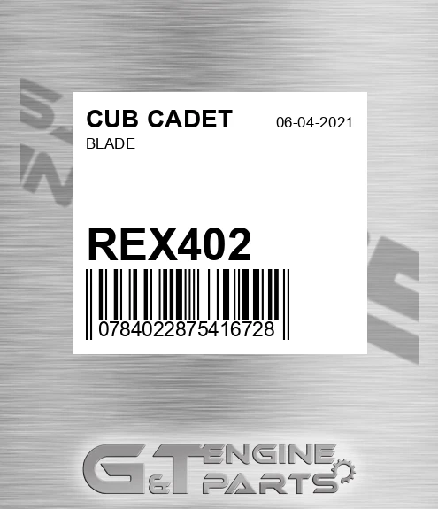 REX402 Blade