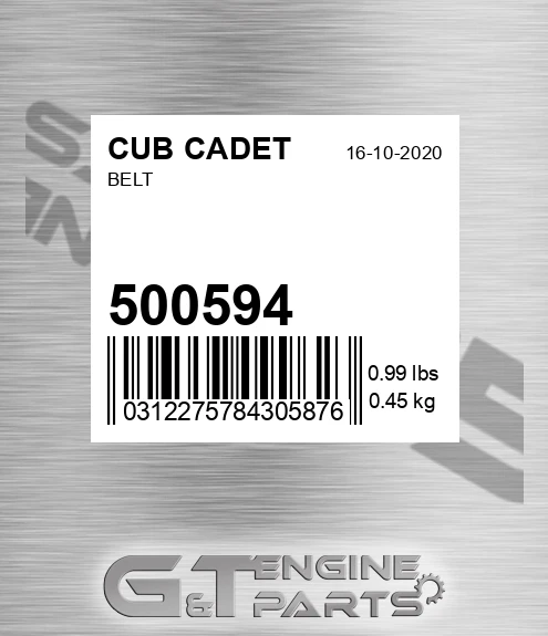 500594 Belt
