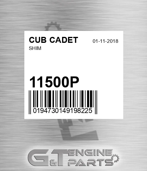 11500P Shim
