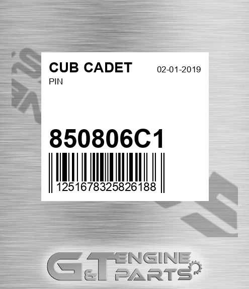 850806C1 Pin