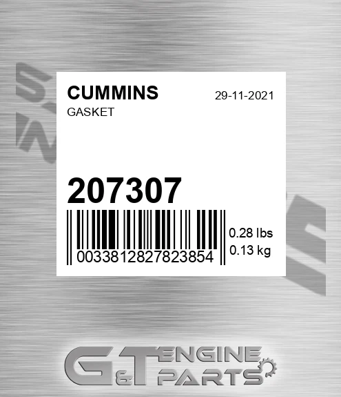 207307 CUMMINS Gasket