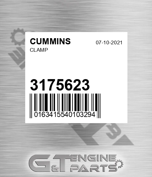 3175623 CUMMINS Clamp