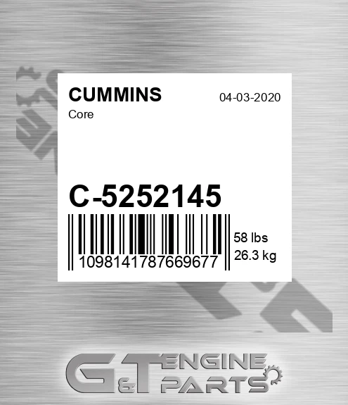 C-5252145 Core