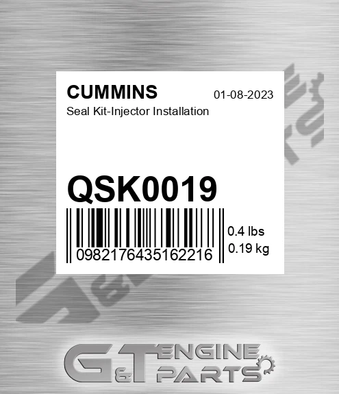 QSK0019 Seal Kit-injector Installation for CUMMINS