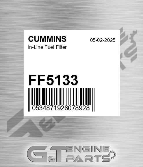 FF5133 In-line Fuel Filter