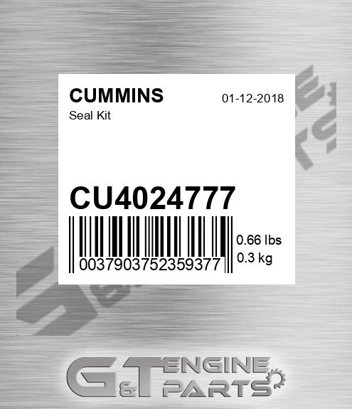 CU4024777 CUMMINS Seal Kit