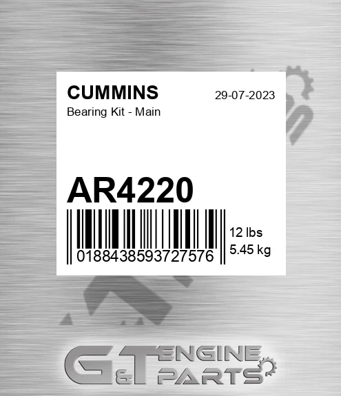 AR4220 Bearing Kit - Main