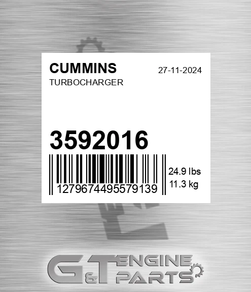 3592016 Turbocharger
