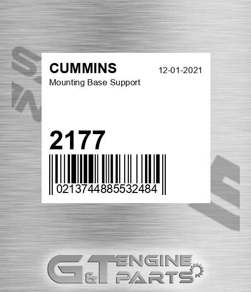 2177 Mounting Base Support