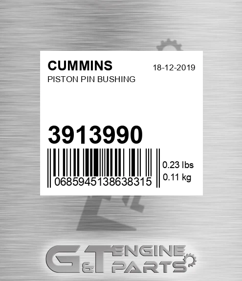 3913990 Piston Pin Bushing