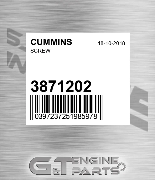3871202 Screw for CUMMINS