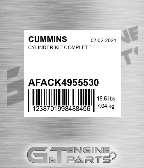 AFA-CK4955530 Cylinder Kit Complete for CUMMINS