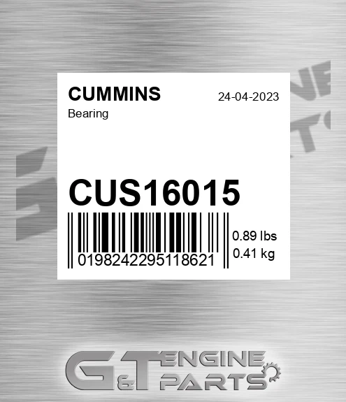 CUS16015 Bearing