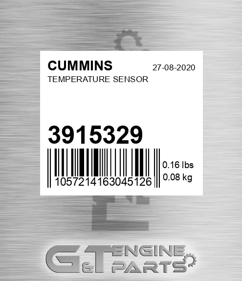 3915329 CUMMINS Temperature Sensor