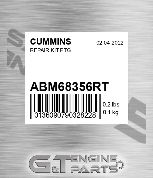 ABM68356RT Repair Kit,ptg