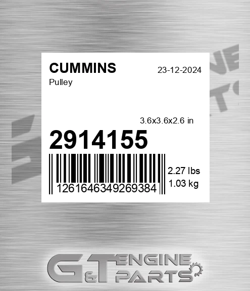 2914155 Pulley for CUMMINS