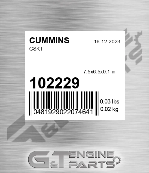 102229 Gskt