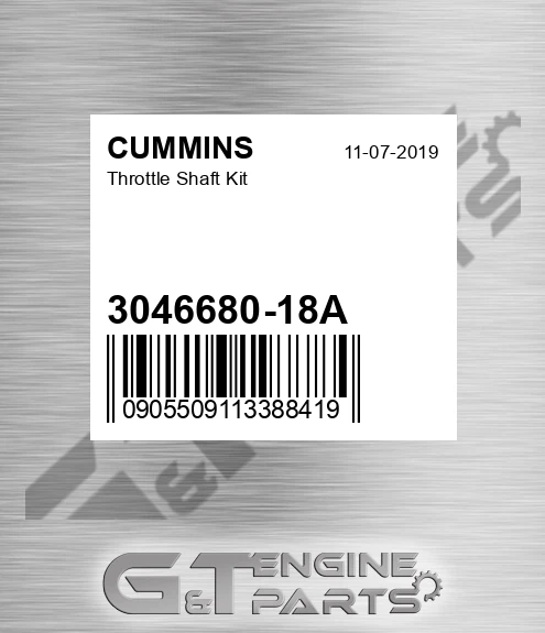 3046680-18A Throttle Shaft Kit for CUMMINS
