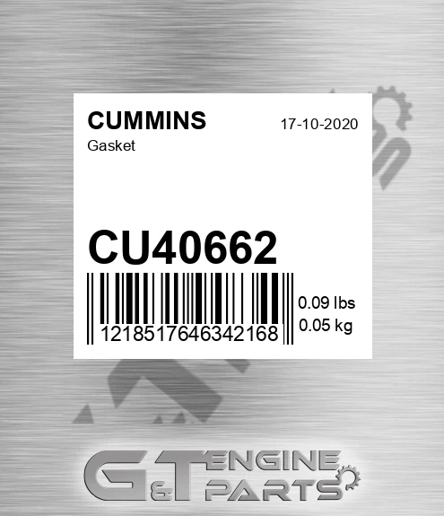 CU40662 Gasket