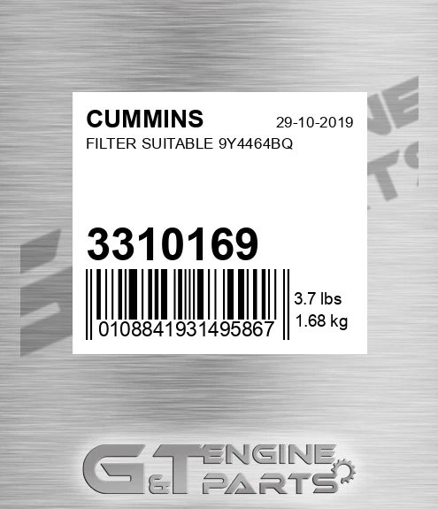 3310169 Filter Suitable 9y4464bq