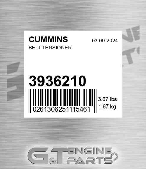 3936210 Belt Tensioner