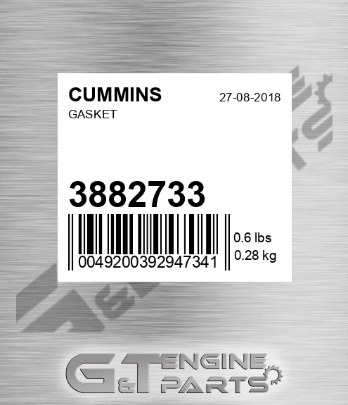 3882733 Gasket