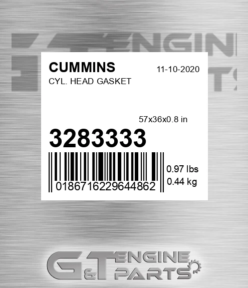 3283333 Cyl. Head Gasket