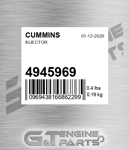 4945969 CUMMINS Injector