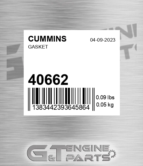 40662 Gasket