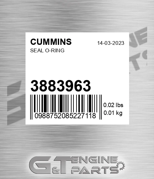 3883963 Seal O-ring