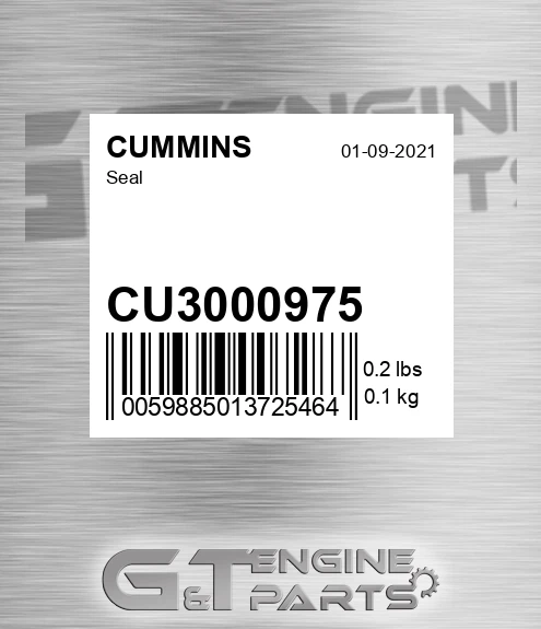 CU3000975 Seal