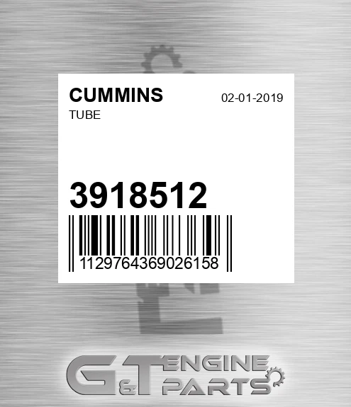 3918512 CUMMINS Tube