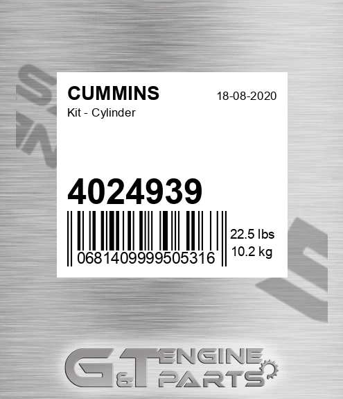 4024939 Kit - Cylinder