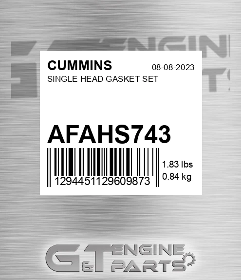 AFA-HS743 Single Head Gasket Set for CUMMINS