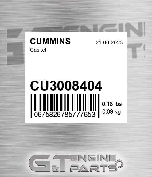 CU3008404 CUMMINS Gasket