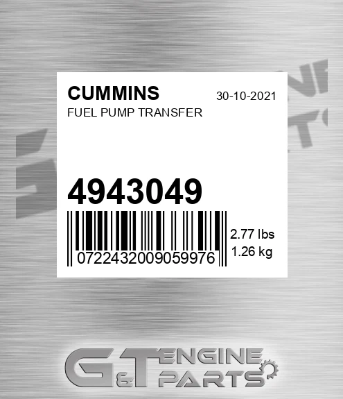 4943049 Fuel Pump Transfer