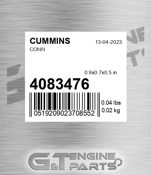 4083476 CUMMINS Conn