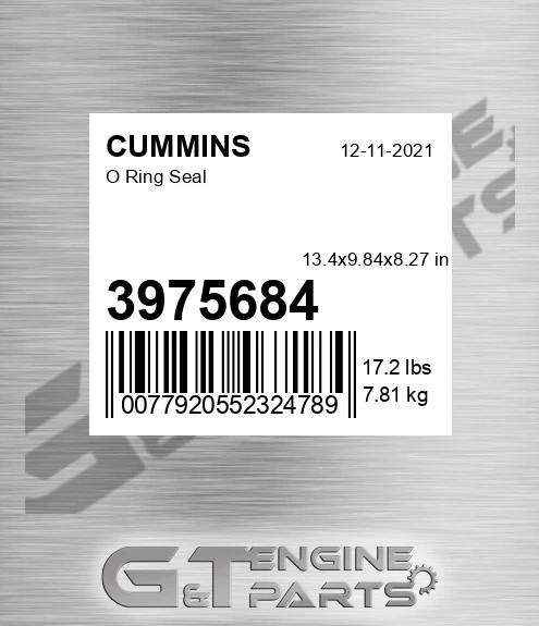 3975684 O Ring Seal