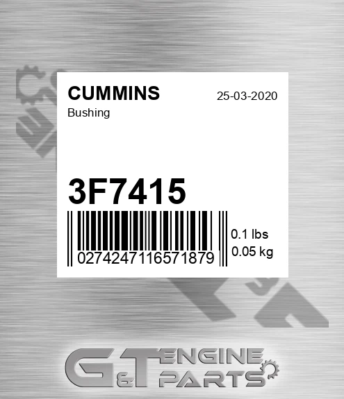 3F7415 Bushing