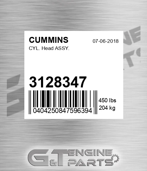 3128347 Cyl. Head Assy. for CUMMINS