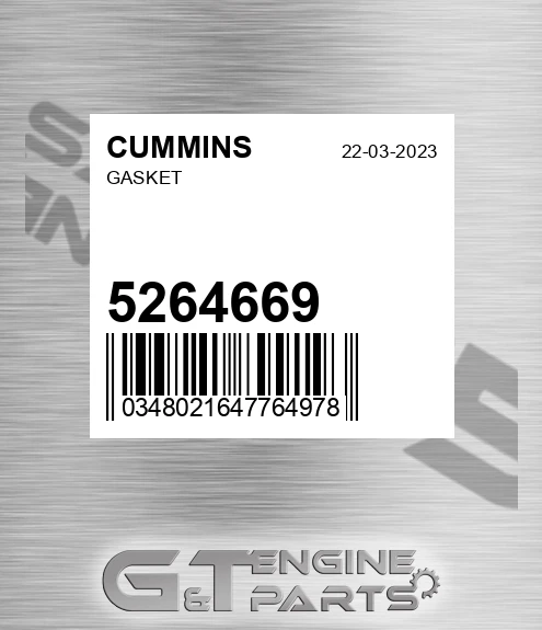 5264669 Gasket