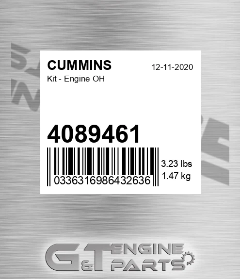 4089461 CUMMINS Kit - Engine Oh