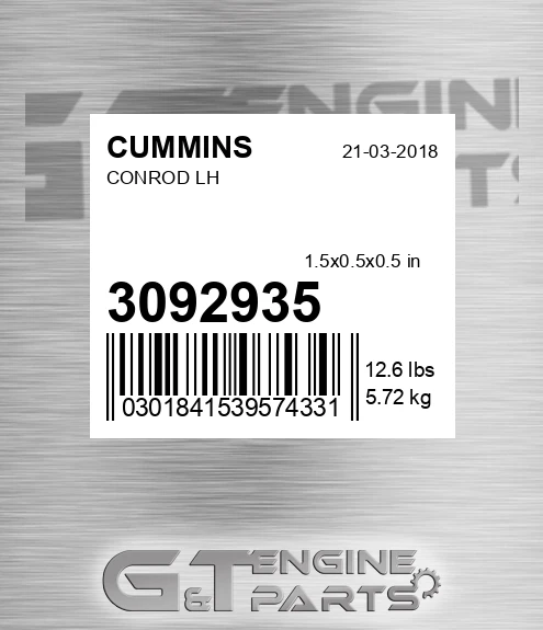 3092935 Conrod Lh