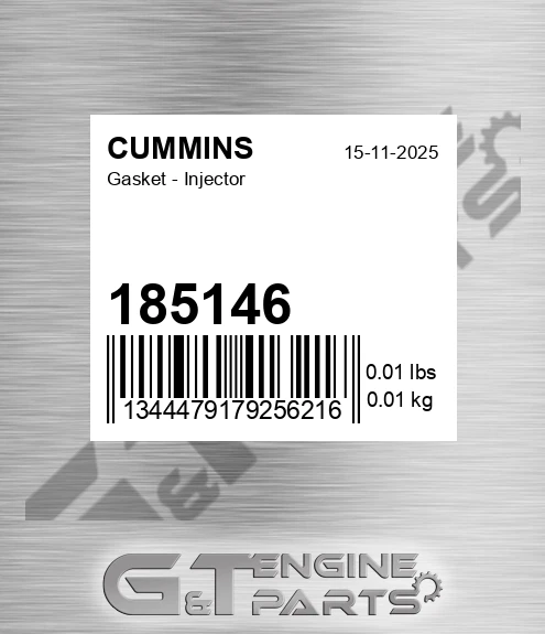 185146 Gasket - Injector for CUMMINS