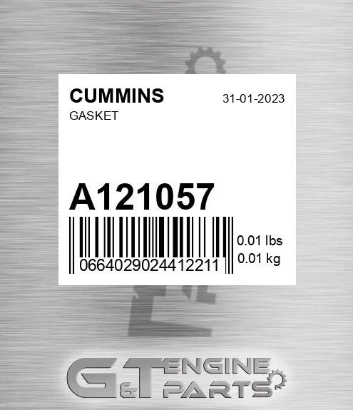 A121057 Gasket