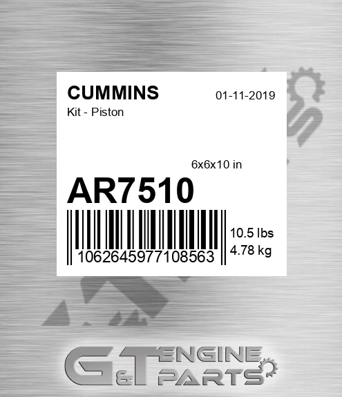 AR7510 Kit - Piston