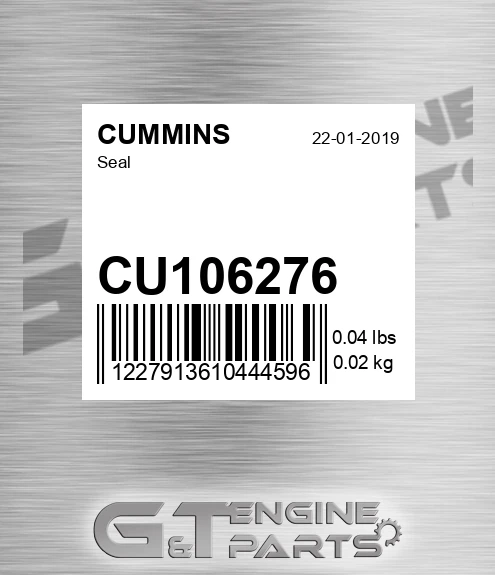 CU106276 CUMMINS Seal