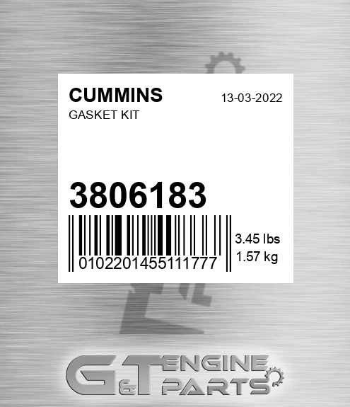 3806183 Gasket Kit