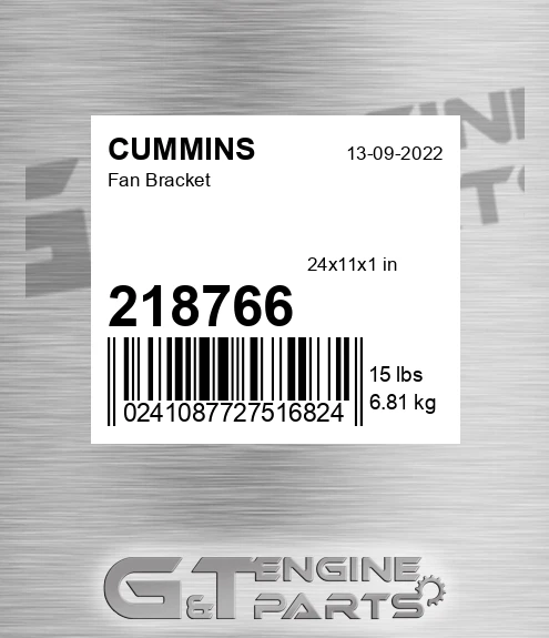 218766 Fan Bracket for CUMMINS