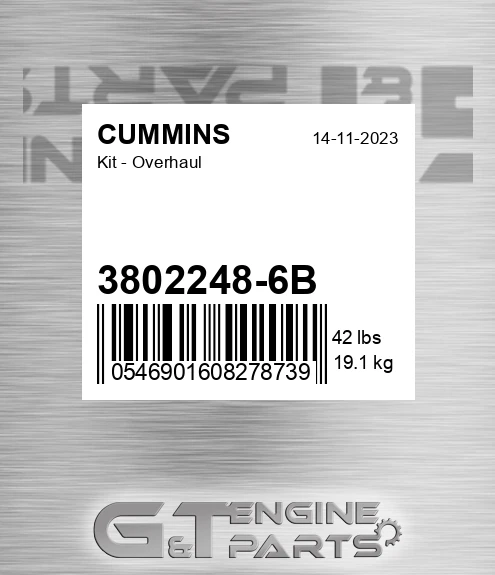 3802248-6B Kit - Overhaul for CUMMINS